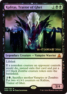 (Promo-Prerelease)Kalitas, Traitor of Ghet/ゲトの裏切り者、カリタス
